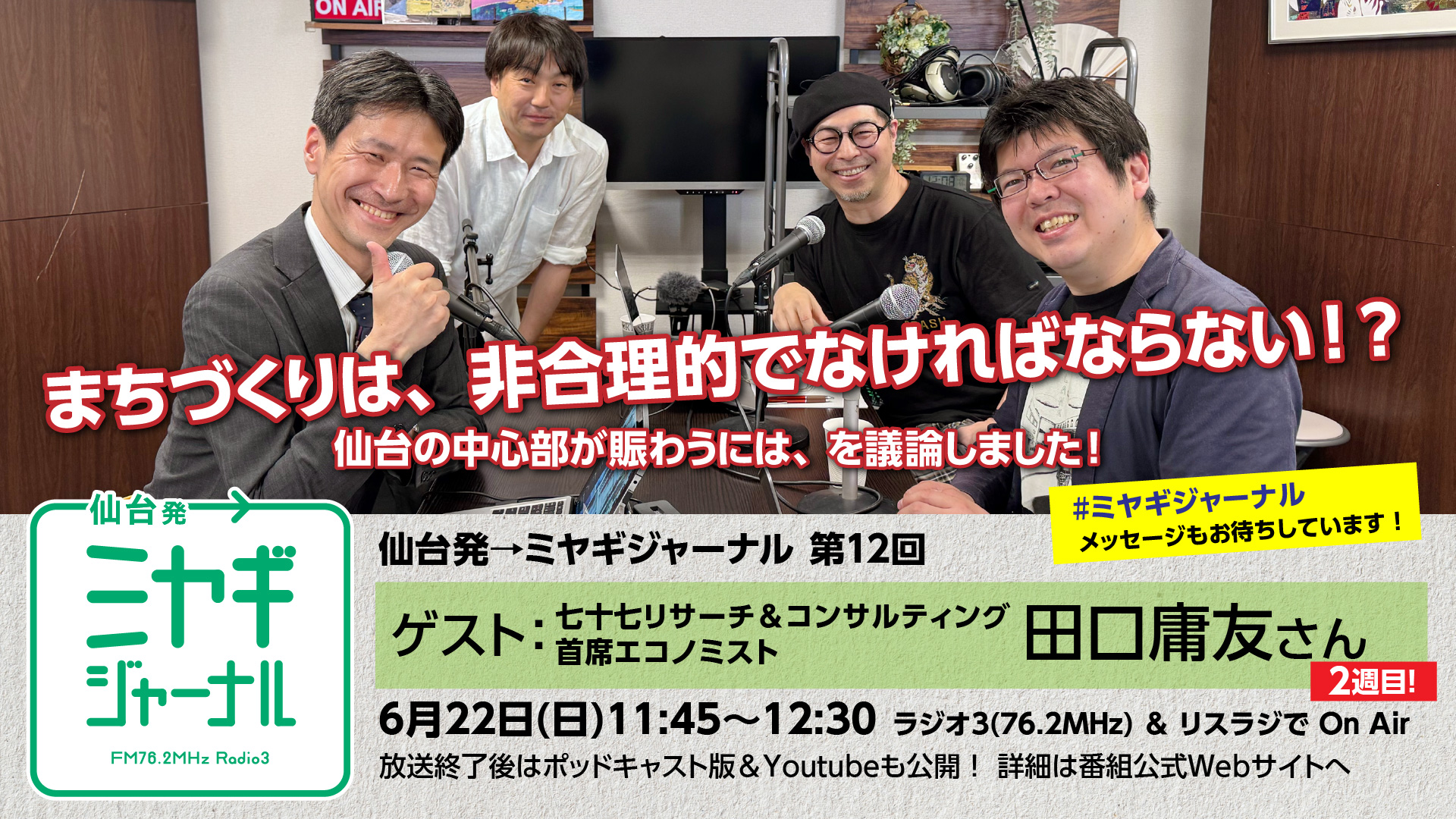 第12回 田口庸友さん（2回目）