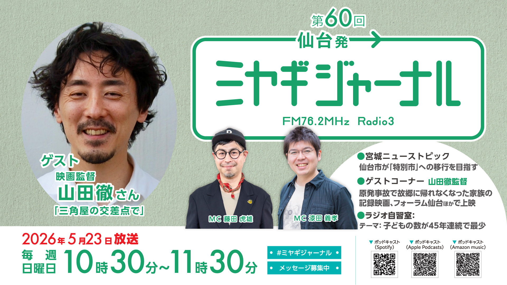 映画「三角屋の交差点で」山田徹監督